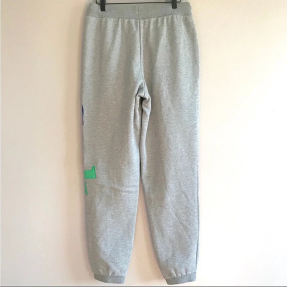 Puma x Fashion Geek Mens Gray Sweatpants All Star Game Jogger Embroidered Medium - Picture 9 of 13